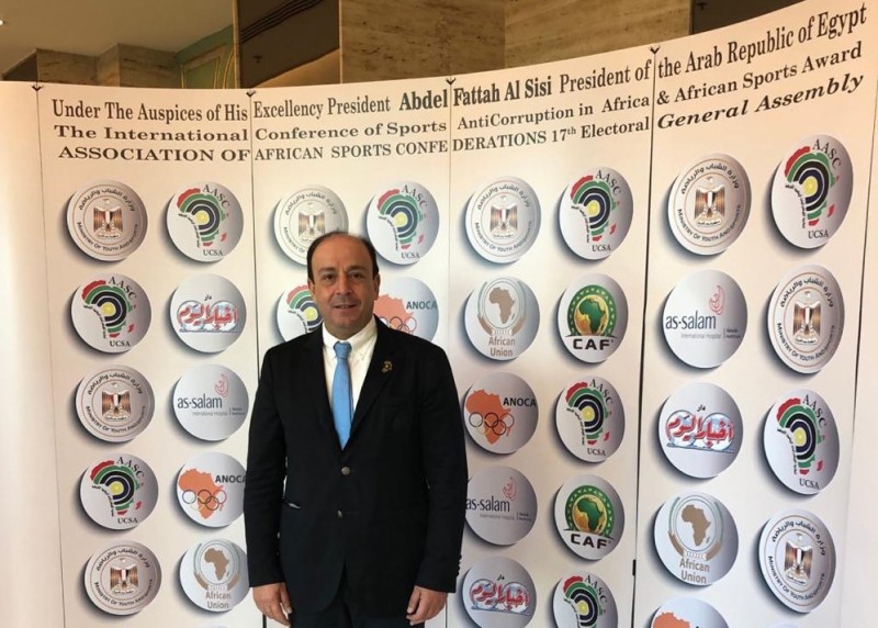 Egypte : Le Président de Rugby Afrique Khaled Babbou est réélu comme membre exécutif de l’Union des Confédérations Sportives Africaines