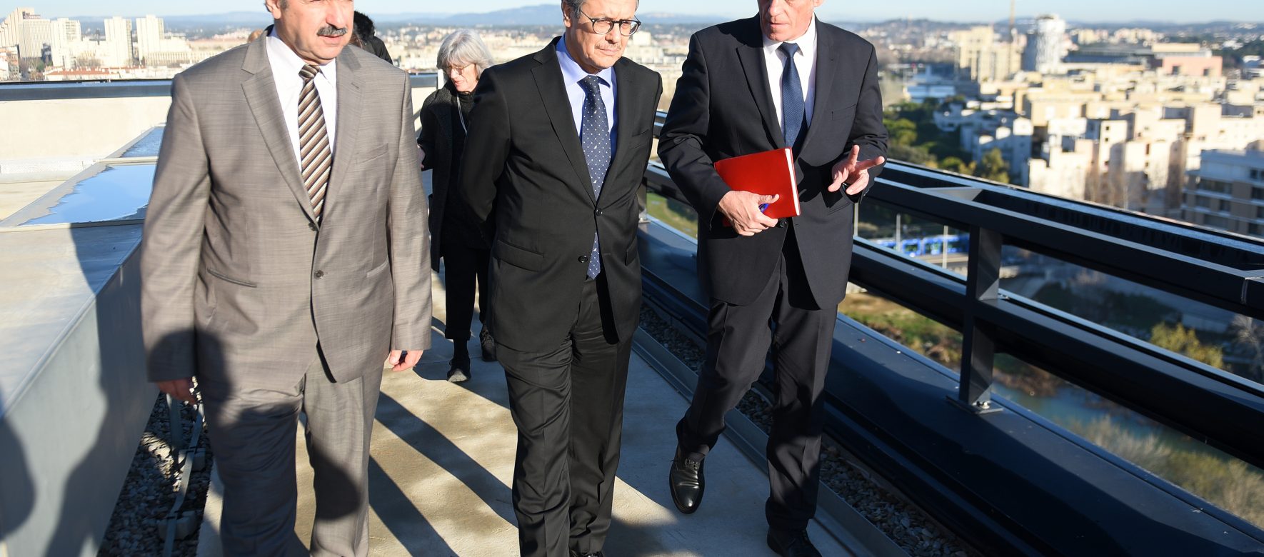 L’ambassadeur Algérien en France reçu par le Maire de Montpellier.