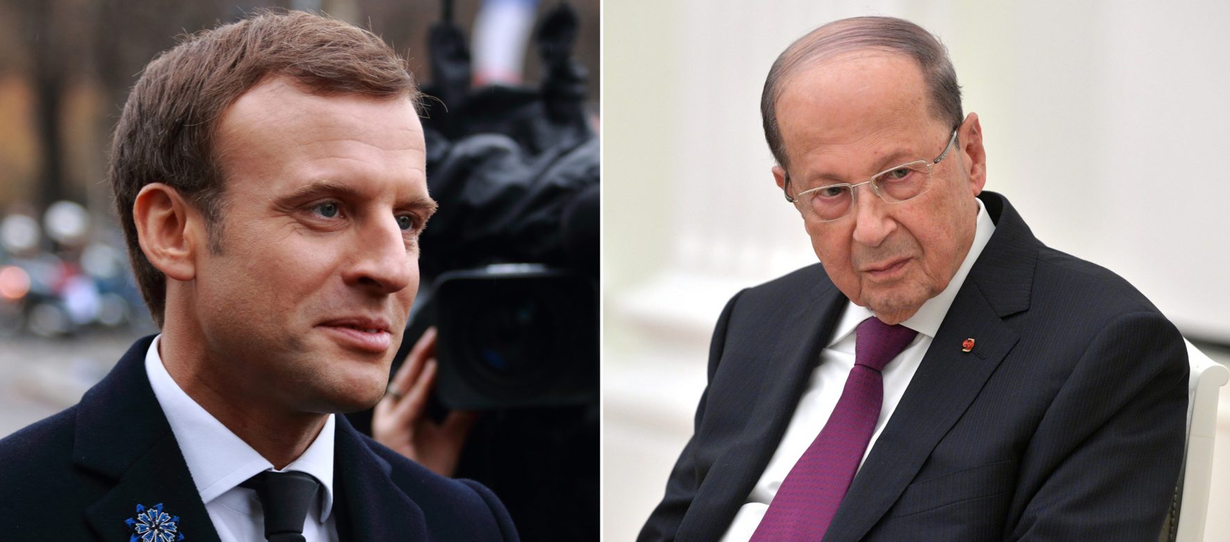 Liban : Michel Aoun a rencontré Emmanuel Macron à New York