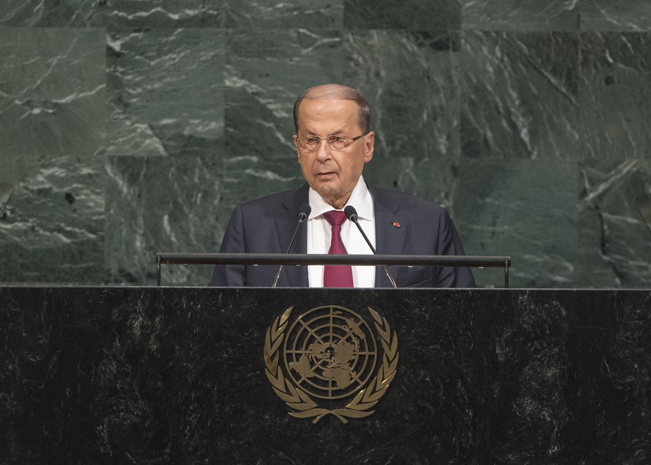 A New-York, Michel Aoun rapelle que le Liban dispose d'un 