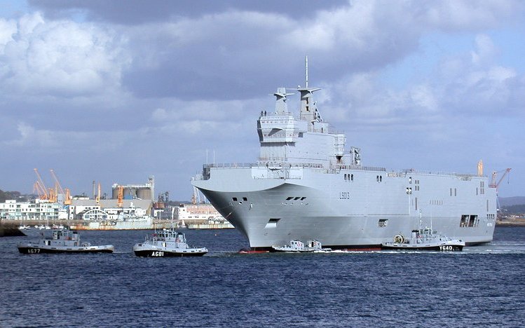 L’Egypte reçoit son 2ème navire de guerre type Mistral