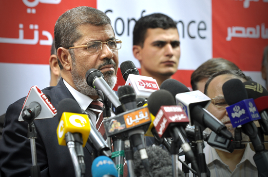 Who was the former Egyptian President Mohamed Morsi? 2