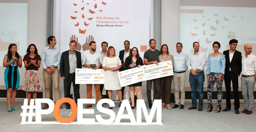 9ème Prix Orange de l'Entrepreneur Social en Tunisie : les trois lauréats sont qualifiés pour la finale en Afrique du Sud.