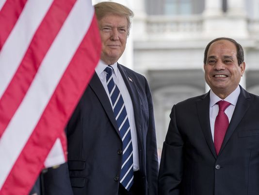 The trade between Egypt and USA worth 5, 6 billion dollars in 2017 2