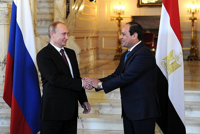 Les relations bilatérales entre l’Egypte et la Russie au beau fixe