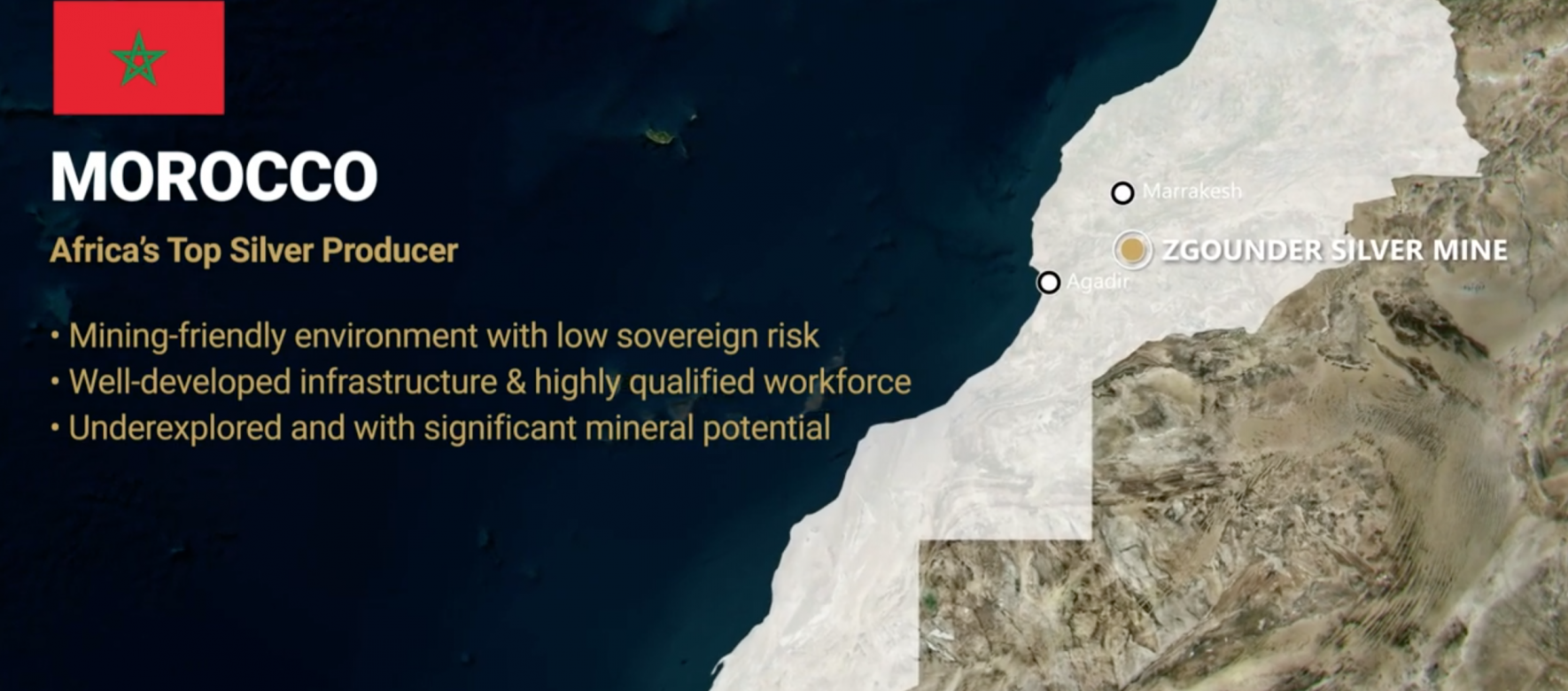 Morocco confirms its position as Africa's leading silver producer with resource estimates on the rise