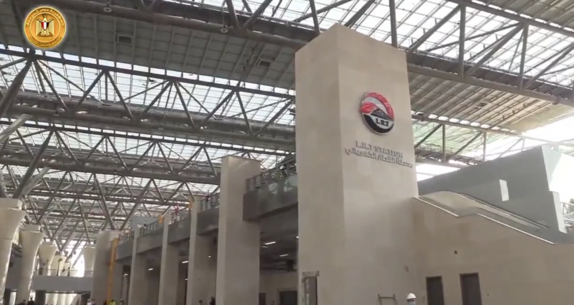 Egypte : Le projet de métro électrique (LRT) reliant le Caire à la nouvelle capitale administrative d’Egypte serait opérationnel en mars 2022
