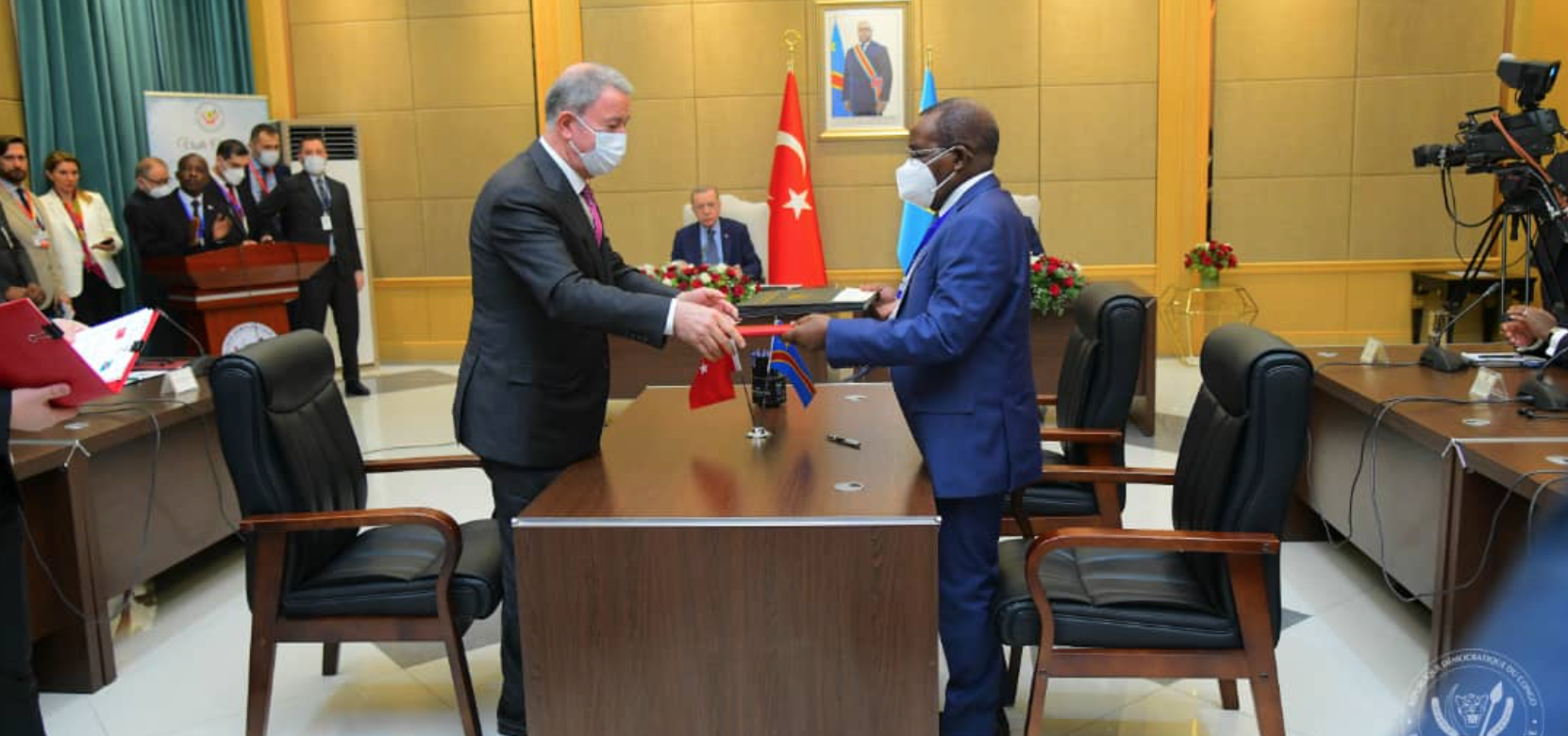 La Turquie et la République démocratique du Congo viennent de signer 3 protocoles d’accords sur le financement d’infrastructures de transport routier, fluvial et ferroviaire