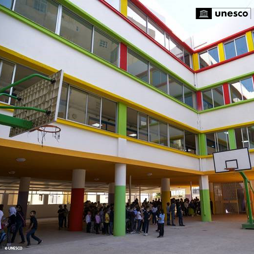 Lebanon: UNESCO has completed the rehabilitation of 280 educational institutions damaged by the port explosions in Beirut
