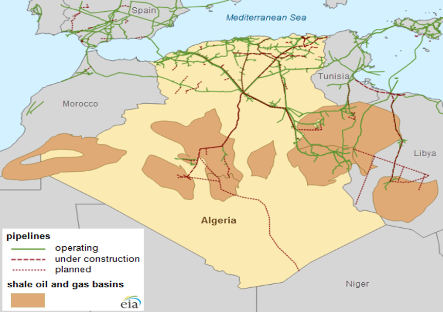 Algeria ranks first among countries in terms of oil exploration in Africa