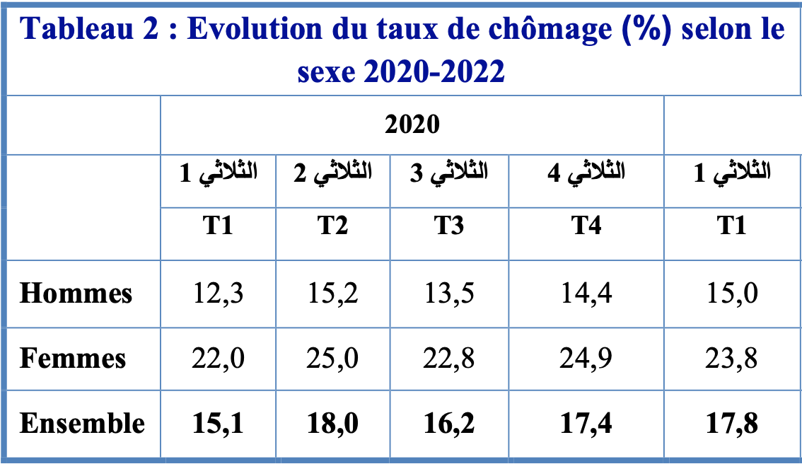Tunisie : Quelle est la situation de l’emploi et du chômage en 2022 ? 5