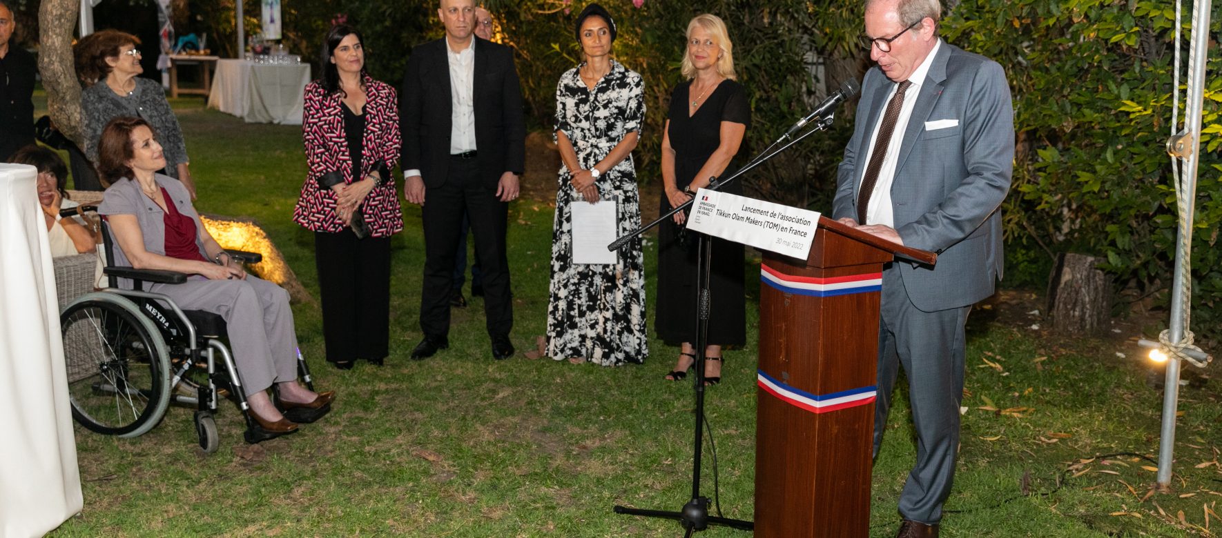 En direct de Tel Aviv : L’ONG israélienne TOM s’engage au service du handicap avec le soutien de la France 2