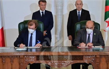 L’Algérie et la France signent 5 accords de coopération bilatérale suite à la visite de Emmanuel Macron à Alger  1