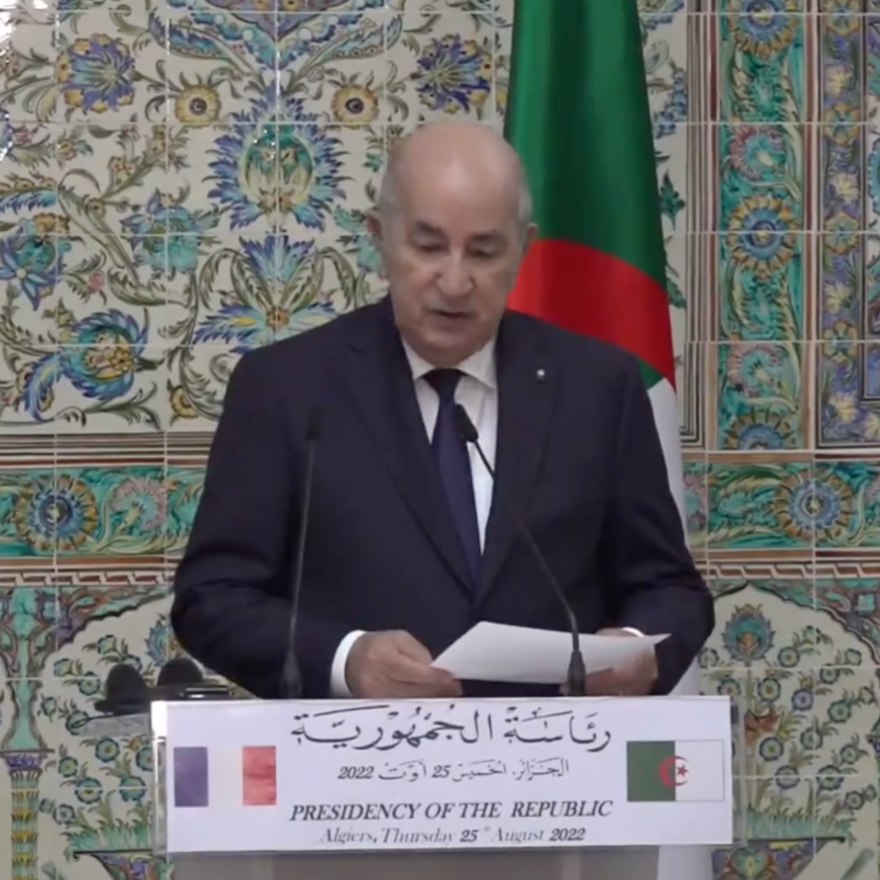 L’Algérie et la France veulent une nouvelle orientation de renforcement de leurs relations bilatérales fondée sur un partenariat global d’exception