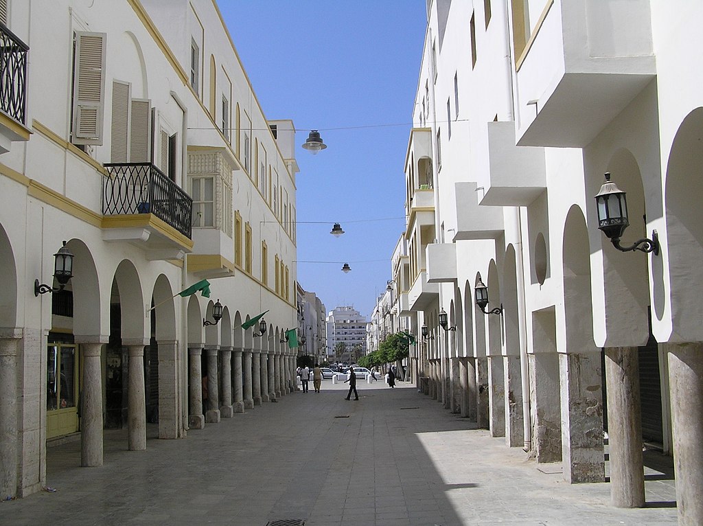 1024px Benghazi. Omar Mukhtar Street