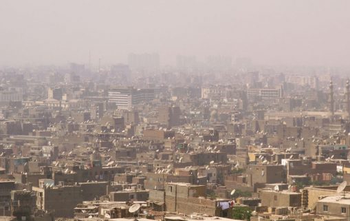 Cairo in smog