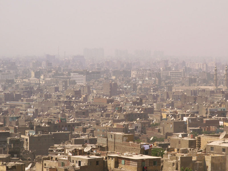 Cairo in smog