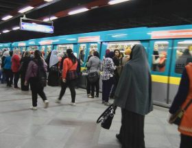 Cairo metro station of Third line