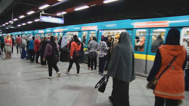 Cairo metro station of Third line