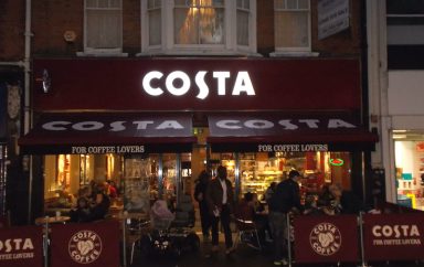 Costa Coffee Sutton High St Sutton Surrey London