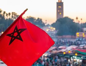 MAROC Seisme Drapeau