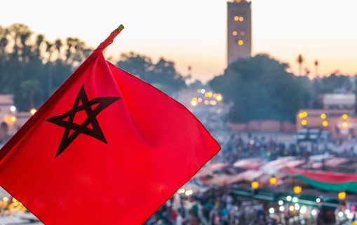 MAROC Seisme Drapeau