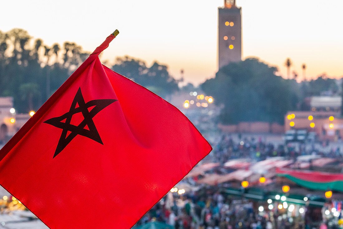 MAROC Seisme Drapeau