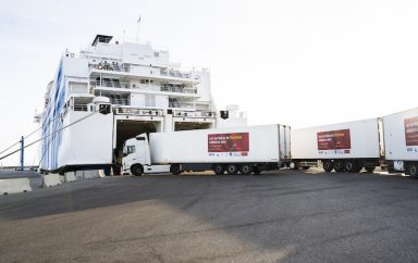 MAROC Convoi humanitaire Port de Sète