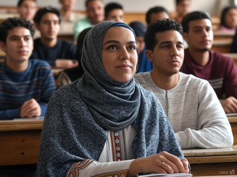 image étudiant egypte