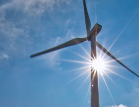 Wind Turbine Sun Star