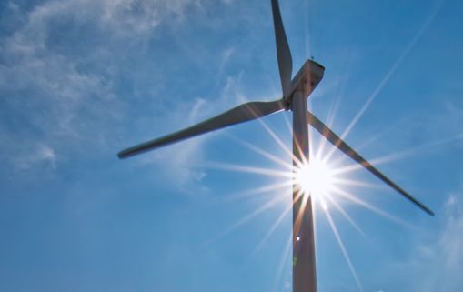 Wind Turbine Sun Star