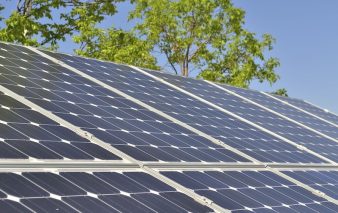 Solar cell panel. Original public domain image from Wikimedia Commons