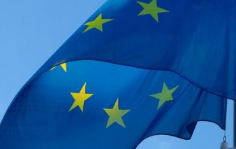 European Union flag. Free public domain CC0 photo.