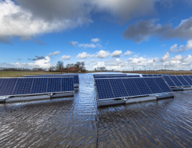 centrale solaire flottante