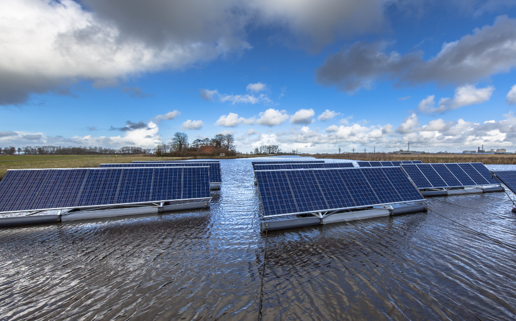 centrale solaire flottante