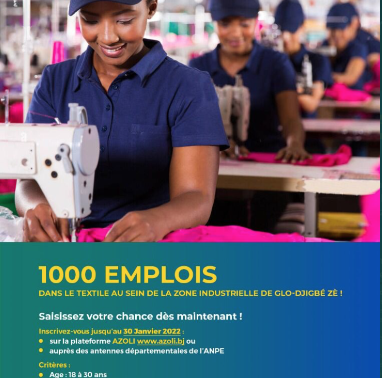 emploi textile