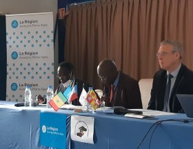 P Meunier Adama Diouf Forum Mondial de l eau à DAKAR