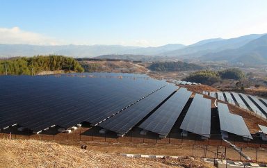 Mount Komekura Photovoltaic power plant Jan2012
