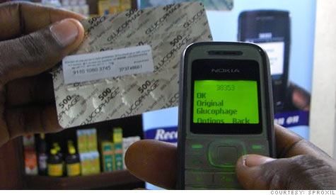 Sproxil system phone response