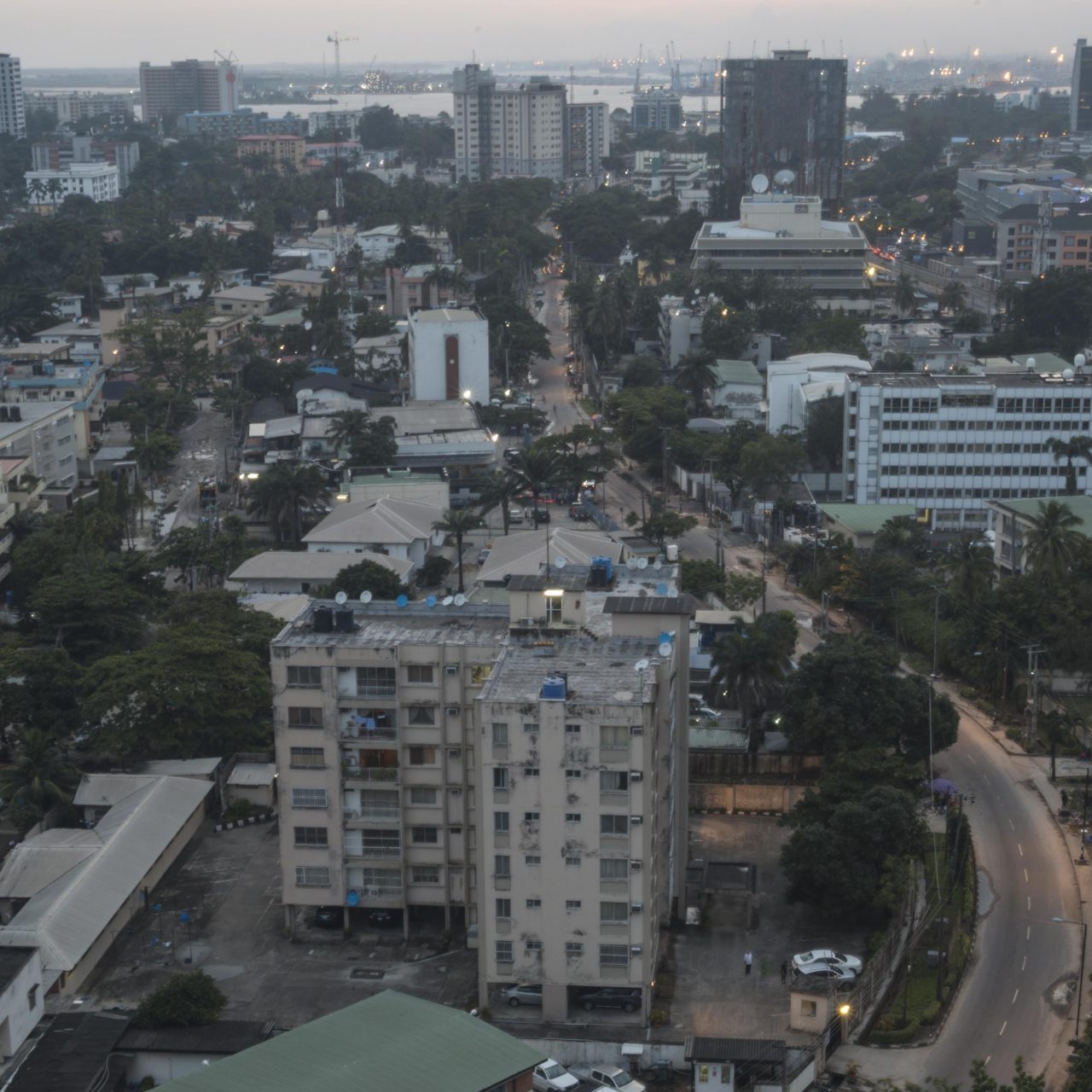 Victorial island lagos high rise buildings