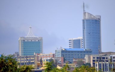 Kigali skyline closeup 2