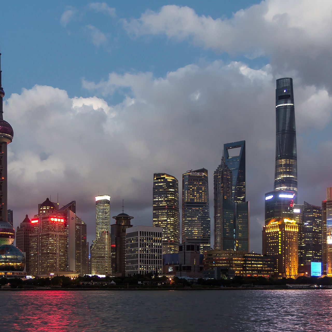 Shanghai Skyline Sunset 0029