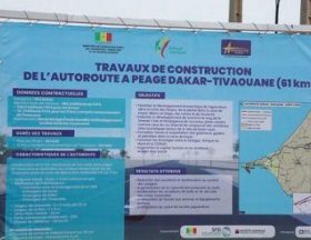 1302 105463 senegal lancement de la construction de lautoroute dakar tivaouane st louis M