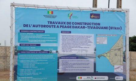 1302 105463 senegal lancement de la construction de lautoroute dakar tivaouane st louis M
