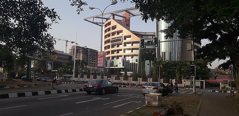 800px A view of the Nigerian Communications Commission headquarters building