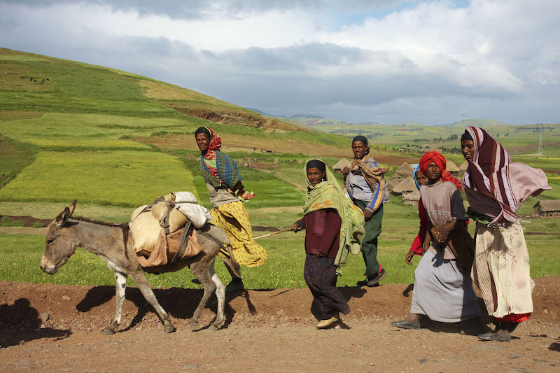 Deplacement des femmes en Ethiopie