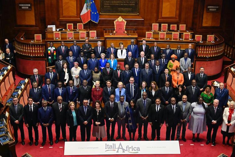 AFRIQUE Sommet Italie 2