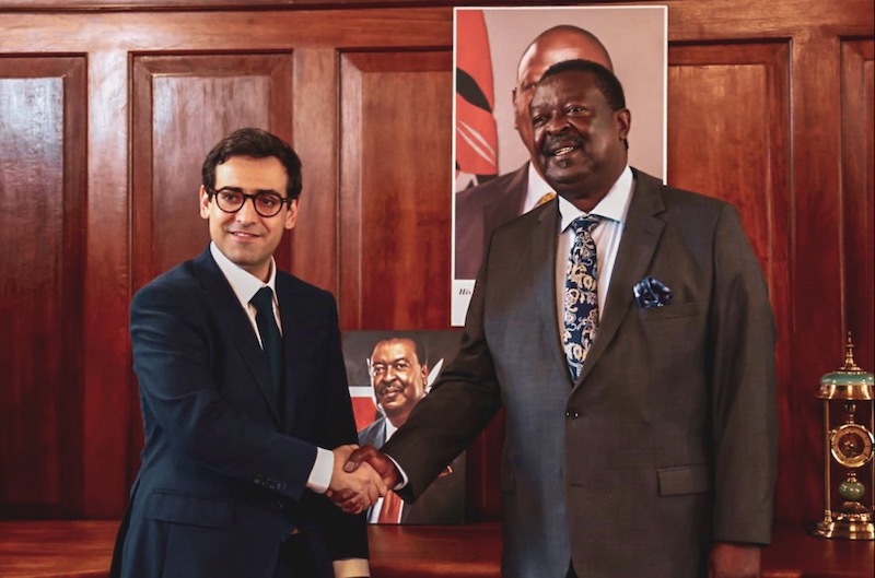 FRANCE KENYA visite Stéphane Séjourné