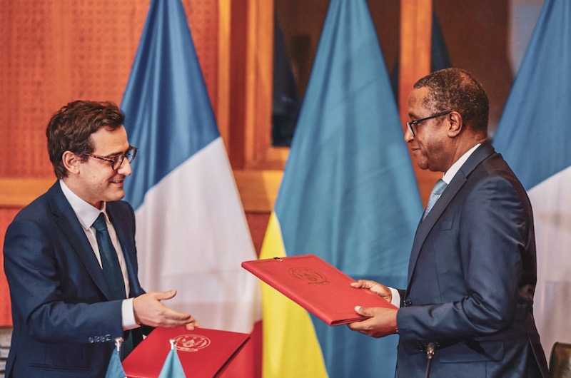 FRANCE RWANDA visite Stéphane Séjourné