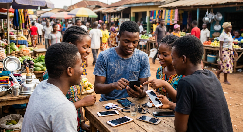 Afrique PIB Smartphones